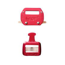 Load image into Gallery viewer, ADF-220-25-LE-RED     RAPTOR™  1.0&quot; LONG EAR BUCKLE  RED