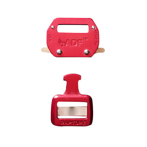 ADF-220-25-LE-RED     RAPTOR™  1.0" LONG EAR BUCKLE  RED