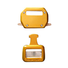 Load image into Gallery viewer, ADF-220-25-LE-GLD-BLANK     RAPTOR™  1.0&quot; CUSTOMIZATION  LONG EAR  BUCKLE  GOLD
