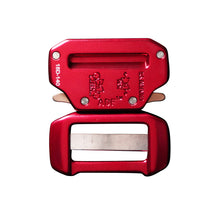 Load image into Gallery viewer, ADF-220-38-RED-BLANK   RAPTOR™  1.5&quot;  CUSTOMIZATION BUCKLE RED