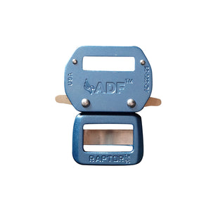 ADF-220-25-LE-BLU   RAPTOR™  1.0" LONG EAR BUCKLE  BLUE