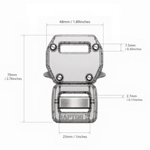 Load image into Gallery viewer, RAPTOR™  1.0"  CUSTOMIZATION  BUCKLE  PURPLE