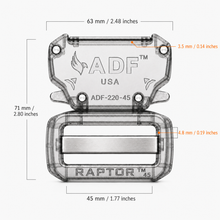 Load image into Gallery viewer, ADF-220-45-FLG   RAPTOR™  1.75"  STANDARD BUCKLE  FORIAGE GREEN