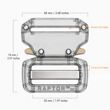 Load image into Gallery viewer, ADF-220-50-CYB-BLANK   RAPTOR™  2.0" STANDARD BUCKLE COYOTE BROWN