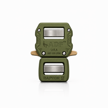 画像をギャラリービューアに読み込む, ADF-220-25-DB-ODG RAPTOR™ 1.0インチ デュアルアジャスターバーバックル OD グリーン