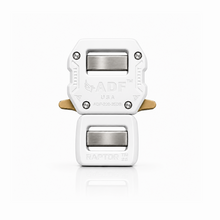 画像をギャラリービューアに読み込む, ADF-220-25DB-LE-WHT RAPTOR™ 1.0インチ デュアルアジャスターバーバックル ホワイト