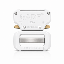 Load image into Gallery viewer, ADF-220-38-WHT   RAPTOR™  1.5"  STANDARD BUCKLE WHITE