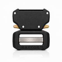 Load image into Gallery viewer, ADF-220-38-BLK-BLANK    RAPTOR™  1.5" CUSTOMIZATION  BUCKLE BLACK