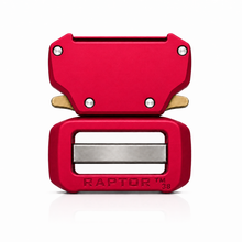 Load image into Gallery viewer, ADF-220-38-RED-BLANK   RAPTOR™  1.5"  CUSTOMIZATION BUCKLE RED