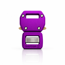 Load image into Gallery viewer, RAPTOR™  1.0"  CUSTOMIZATION  BUCKLE  PURPLE