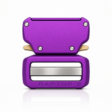 Load image into Gallery viewer, ADF-220-45-PUR-BLANK  RAPTOR™  1.75"  CUSTOMIZATION BUCKLE PURPLE
