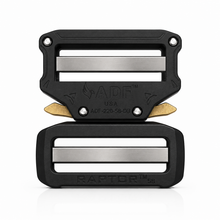 Load image into Gallery viewer, ADF-220-58DB-BLK   RAPTOR™ 2.25" DUAL ADJUSTER BAR BUCKLE BLACK