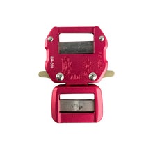 Load image into Gallery viewer, ADF-220-25-DB-RED   RAPTOR™  1.0&quot;  DUAL  ADJUSTER  BAR  BUCKLE  RED