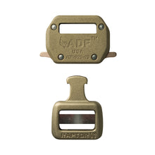 Load image into Gallery viewer, ADF-220-25-LE-CYB  RAPTOR™  1.0&quot; LONG EAR BUCKLE  COYOTE  BROWN