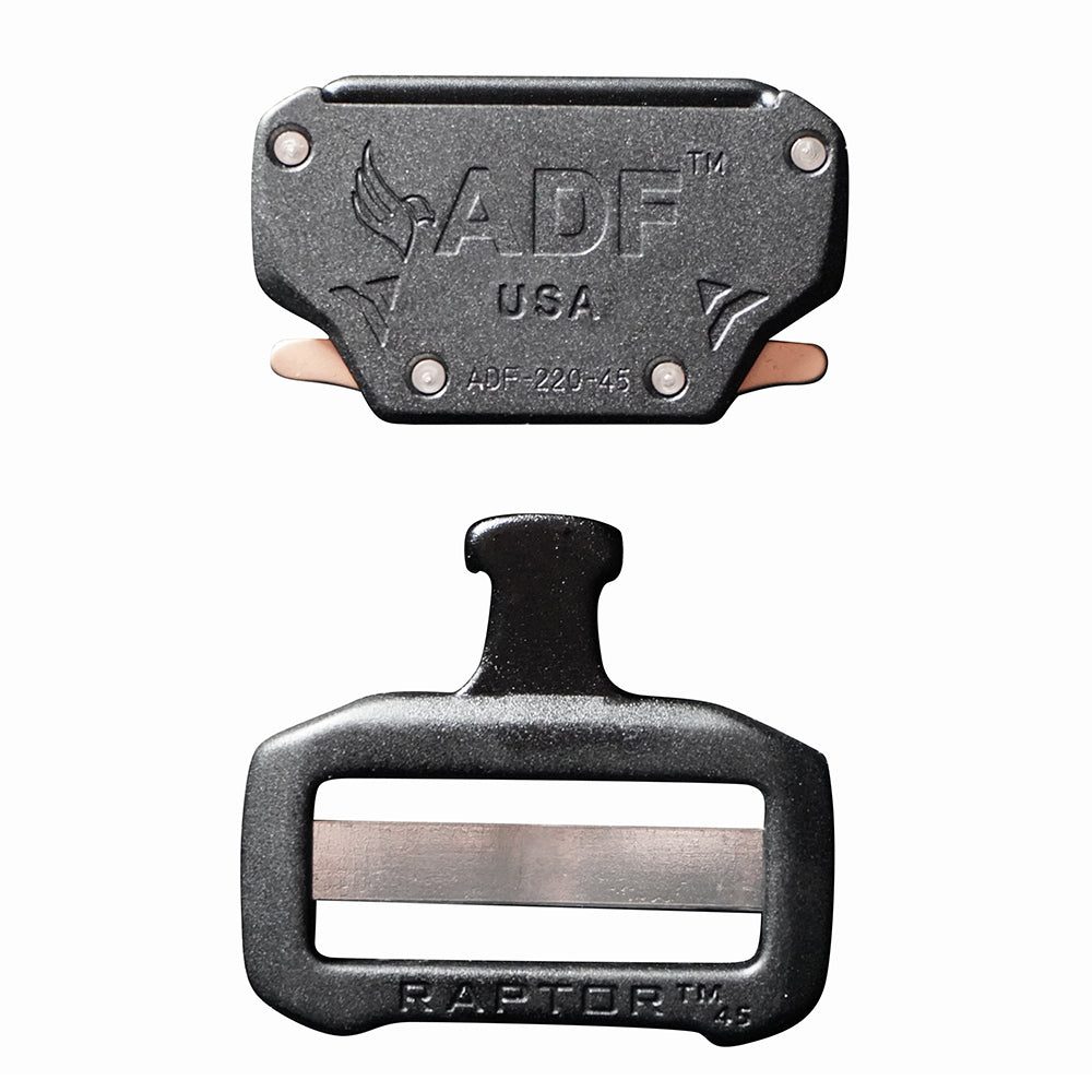 Actra Buckles ADF-220-45-BLK RAPTOR™ 1.75