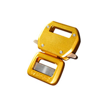 Load image into Gallery viewer, ADF-220-25-LE-GLD-BLANK     RAPTOR™  1.0&quot; CUSTOMIZATION  LONG EAR  BUCKLE  GOLD