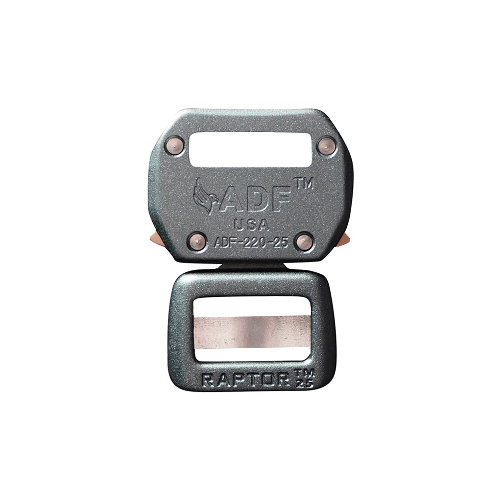 Fusion Raptor Buckle Buy Buckle Grey | Standard Buckle Grey – Raptorbuckleusa.com