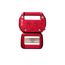 Load image into Gallery viewer, RAPTOR™  1.0&quot;  CUSTOMIZATION  BUCKLE  RED