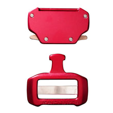Load image into Gallery viewer, ADF-220-38-RED-BLANK   RAPTOR™  1.5&quot;  CUSTOMIZATION BUCKLE RED
