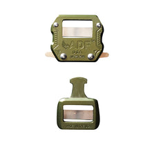 Load image into Gallery viewer, ADF-220-25-DB-ODG   RAPTOR™  1.0&quot;  DUAL  ADJUSTER  BAR  BUCKLE  OD  GREEN
